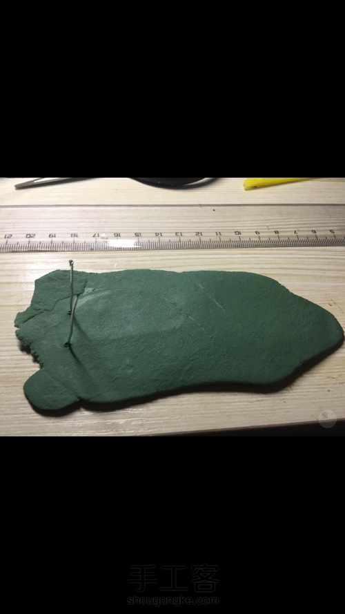 论如何自制一个猫咪手机架 第6步