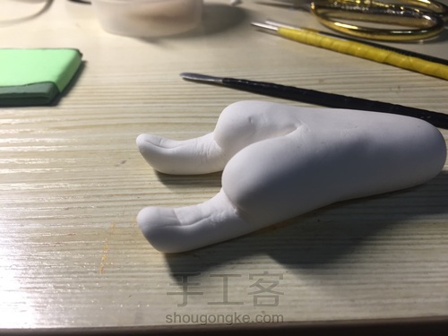 论如何自制一个猫咪手机架 第17步