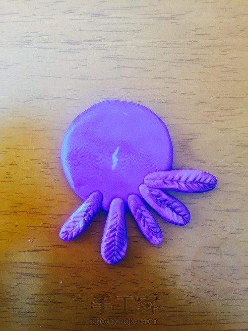 简单又可爱的猫头鹰 第7步