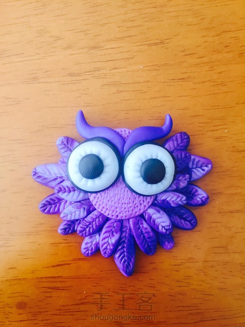 简单又可爱的猫头鹰 第24步