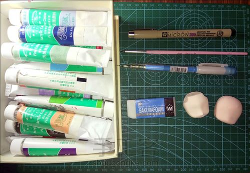 ☆二次元眼睛画法☆ 第1步