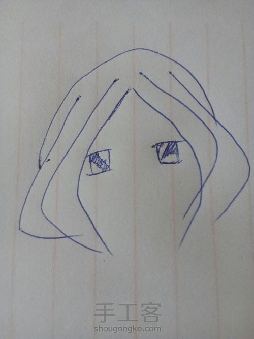 手帐简笔画,可爱欧!👑 第10步