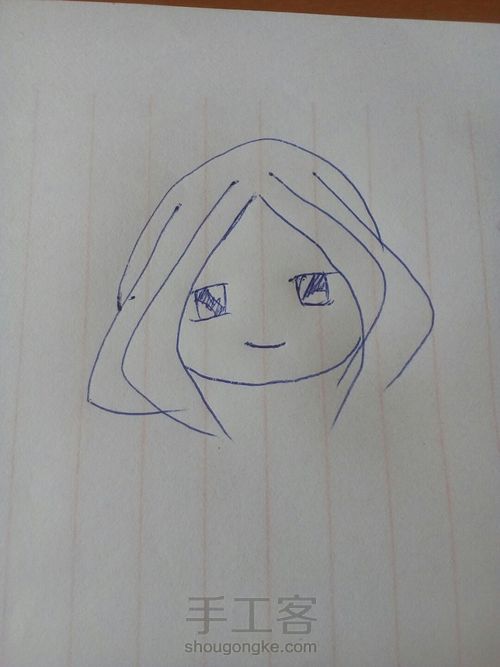 手帐简笔画,可爱欧!👑 第11步