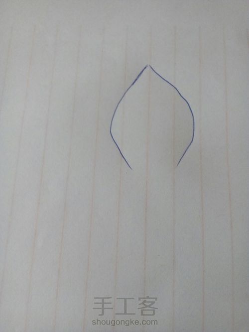 手帐简笔画,可爱欧!👑 第2步