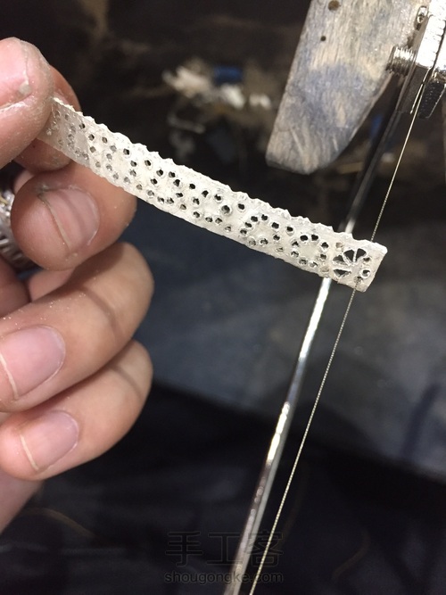 少女心爆棚的蕾丝戒指 第1步