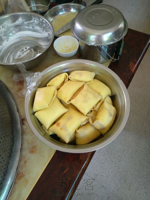 芒果班戟 第13步