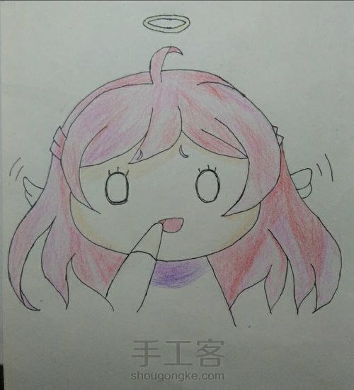 可爱的元月月啊 第4步