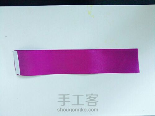 蝴蝶结玫瑰花发饰 第6步