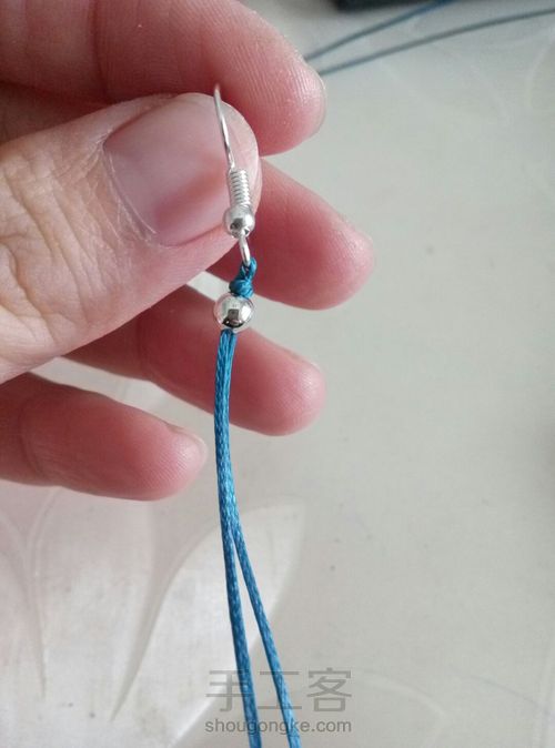 简单雅致的小耳坠 第1步