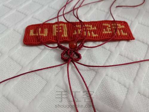 【云若】甜甜糖果戒指 红玛瑙蝴蝶结戒指 第17步