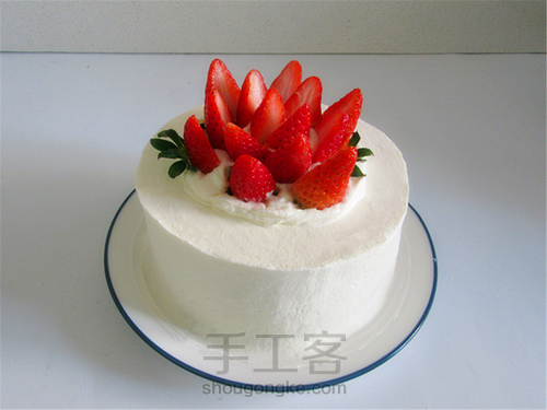 圣诞驯鹿蛋糕 第12步