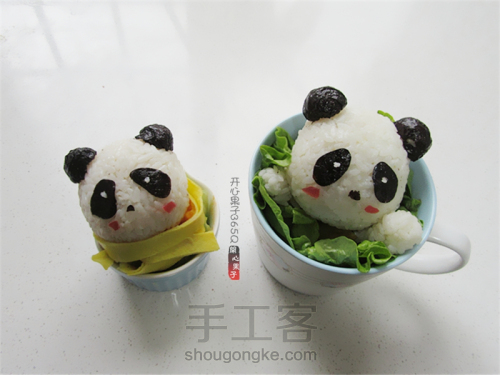 熊猫杯子儿童餐 第11步