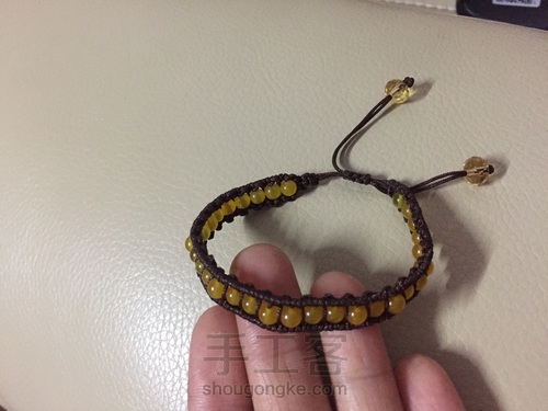结绳珠饰 转运时尚手链 第17步