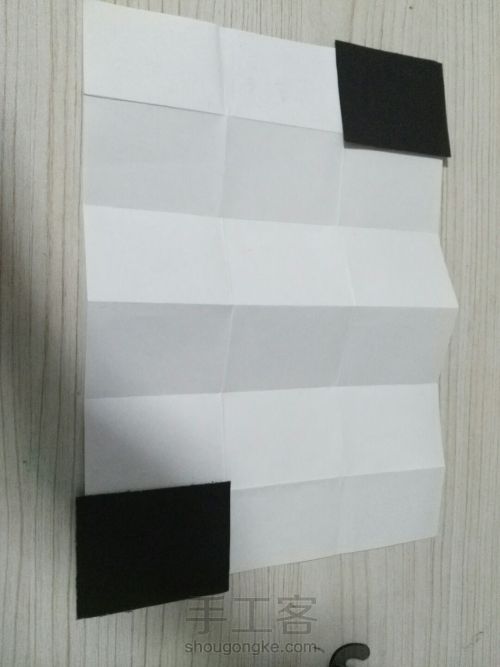 『折纸』折叠式小卡片 第9步
