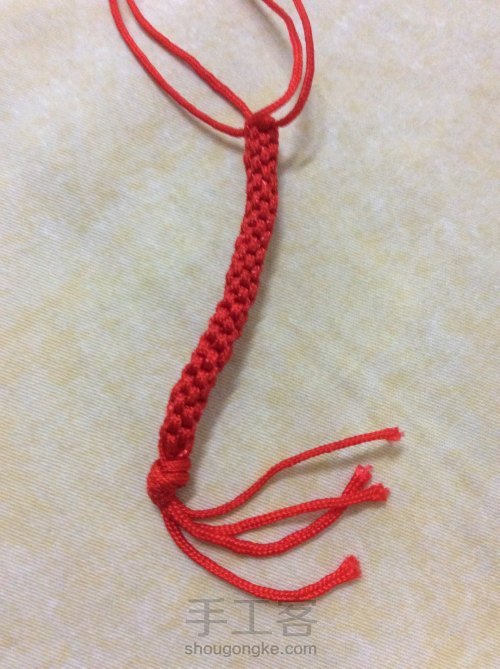 红绳 手绳 第9步