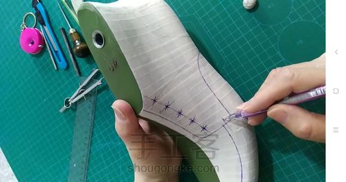 工装靴的鞋款设计 第12步