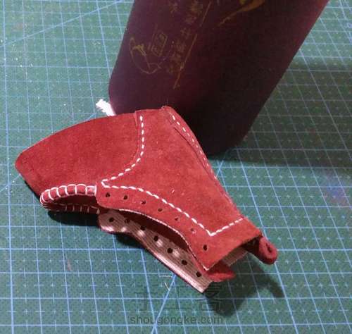 吉祥如意工装靴挂件！挪威缝线 第2步