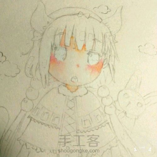 ［小林家的龙女仆］康娜酱同人（原创） 第2步