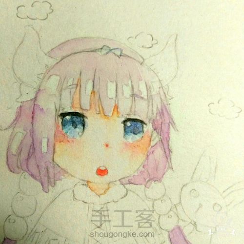 ［小林家的龙女仆］康娜酱同人（原创） 第4步