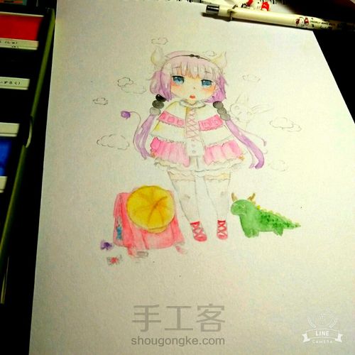 ［小林家的龙女仆］康娜酱同人（原创） 第9步