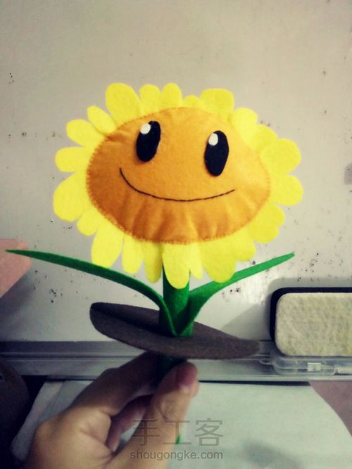 🌻向日葵盆栽 第8步