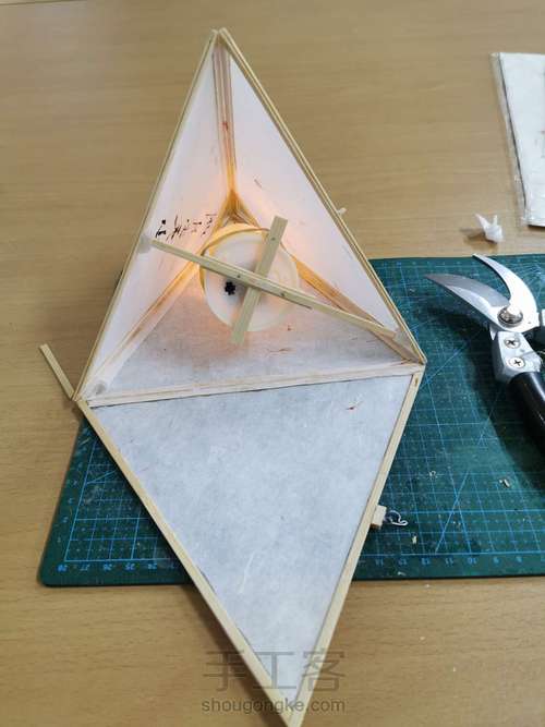 竹制小夜灯 第10步