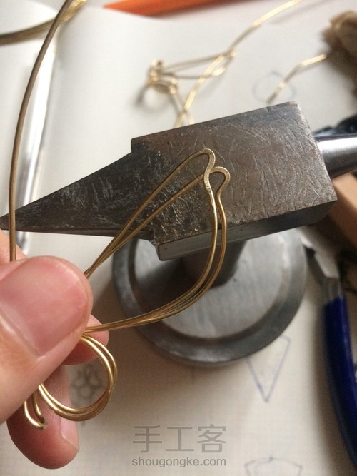 美美哒蝴蝶胸针 第4步