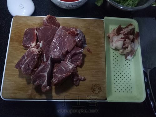 纯手工牛肉酱 第3步