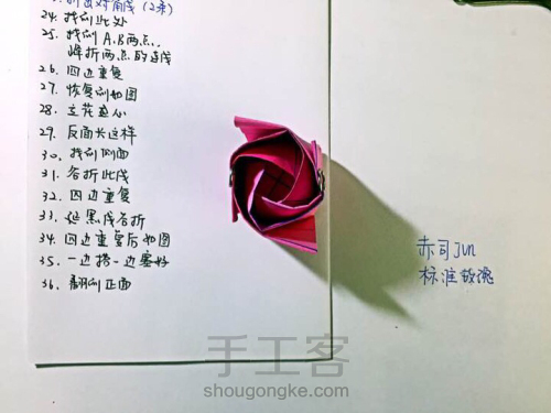 【教程】标准玫瑰 第43步