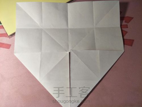 简单的爱心花球 第2步