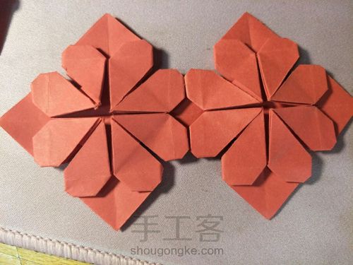 简单的爱心花球 第20步