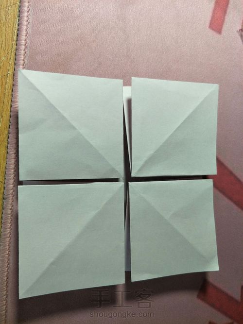 简单的爱心花球 第8步