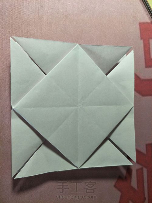 简单的爱心花球 第9步