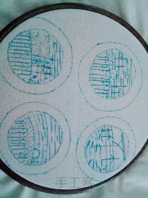 刺绣花语 第1步