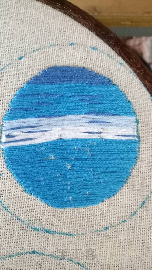 刺绣花语 第11步