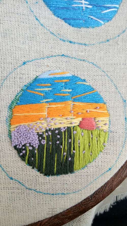 刺绣花语 第15步