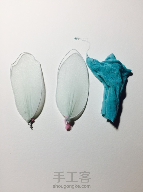 丝网蓝色小精灵 第8步