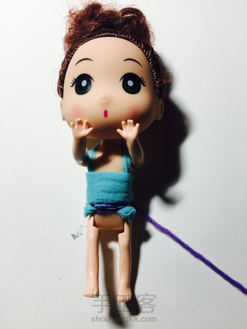 丝网蓝色小精灵 第12步