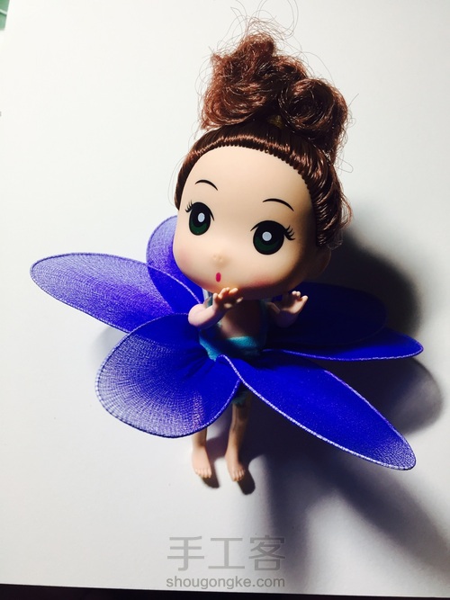 丝网蓝色小精灵 第16步