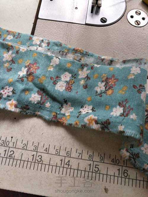 小清新自制笔帘 第2步