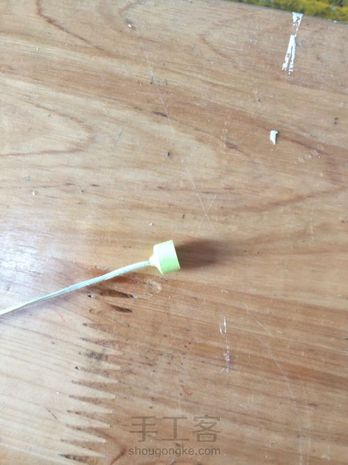 衍纸花盆 第3步