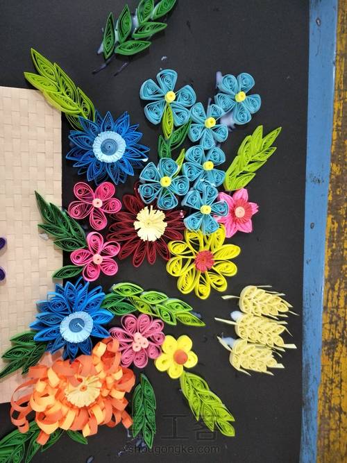 衍纸花篮 第25步