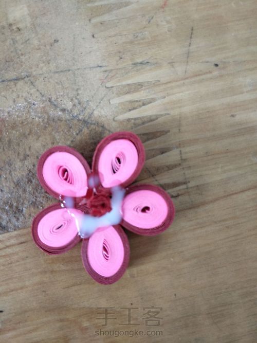 衍纸盆栽 第6步