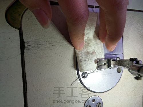 给宝贝做的袖套 第10步