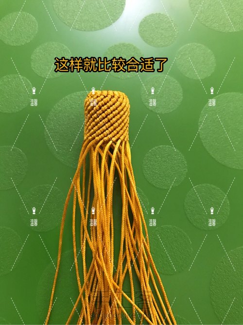 温馨原创流苏帽 第11步