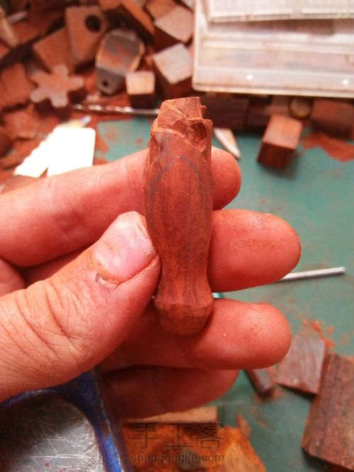 玉兰花坠 第6步