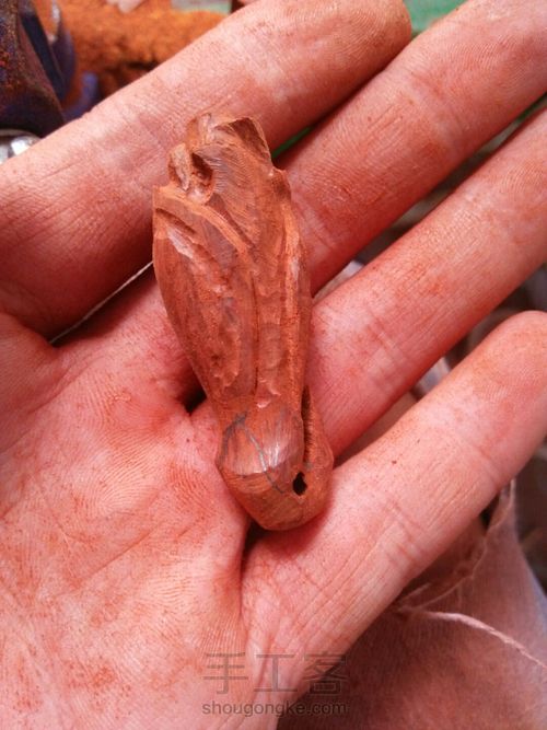 玉兰花坠 第7步