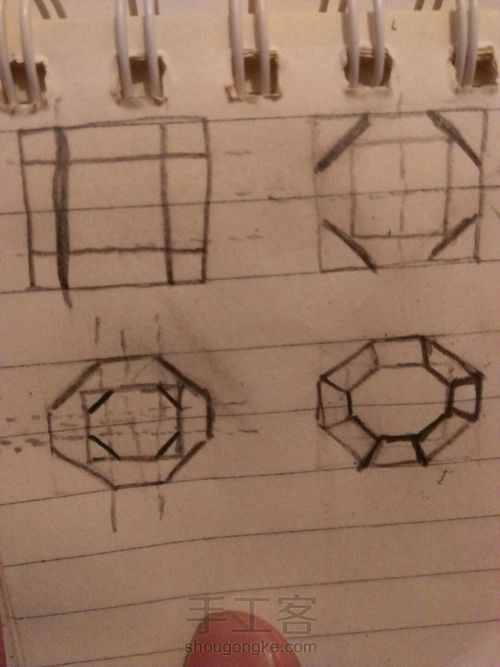 八分切割法 第3步