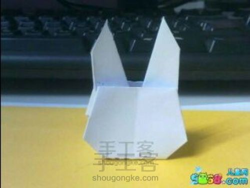 兔兔盒的折法（来自5068网） 第23步