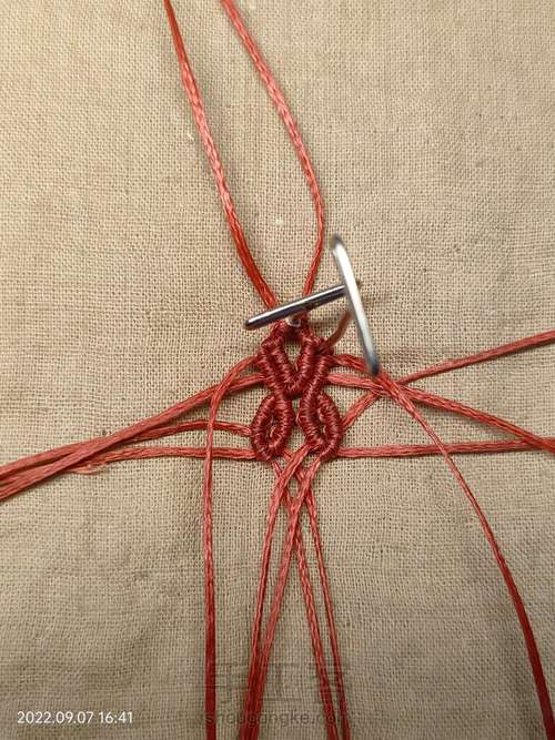 【原创】手绳单珠 第14步